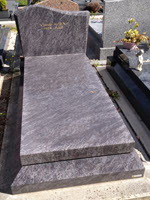 pierre tombale cimetiere de asnieres sur seine