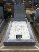 pierre tombale cimetiere de creteil