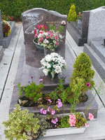 pierre tombale cimetiere de orsay